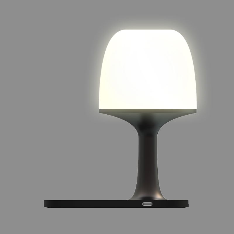 Mushroom Decorative Table Lamp With Wireless Charging