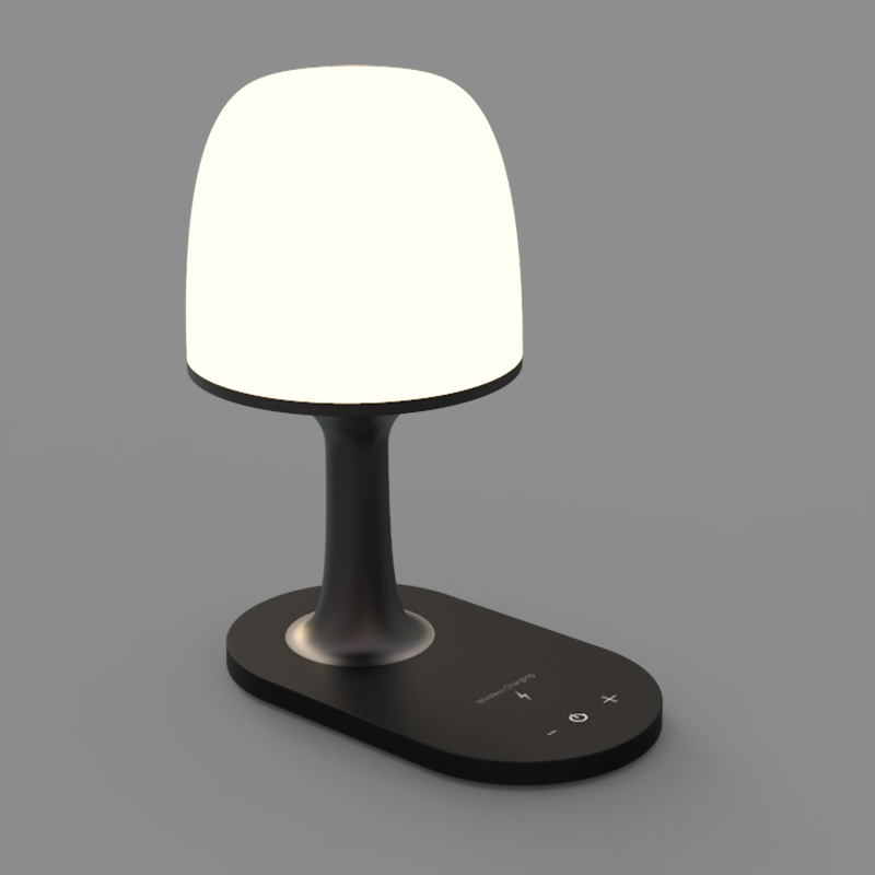 Mushroom Decorative Table Lamp With Wireless Charging