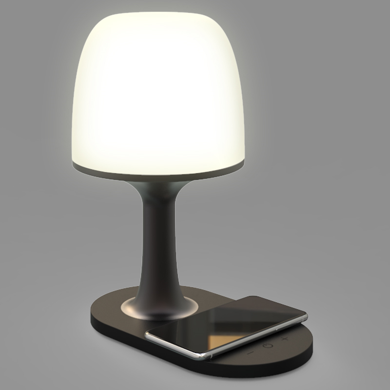 Mushroom Decorative Table Lamp With Wireless Charging