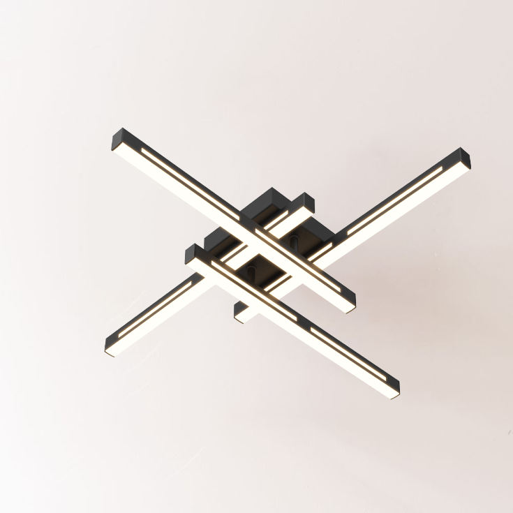 Irregular Surface Mounted Long Ceiling Light