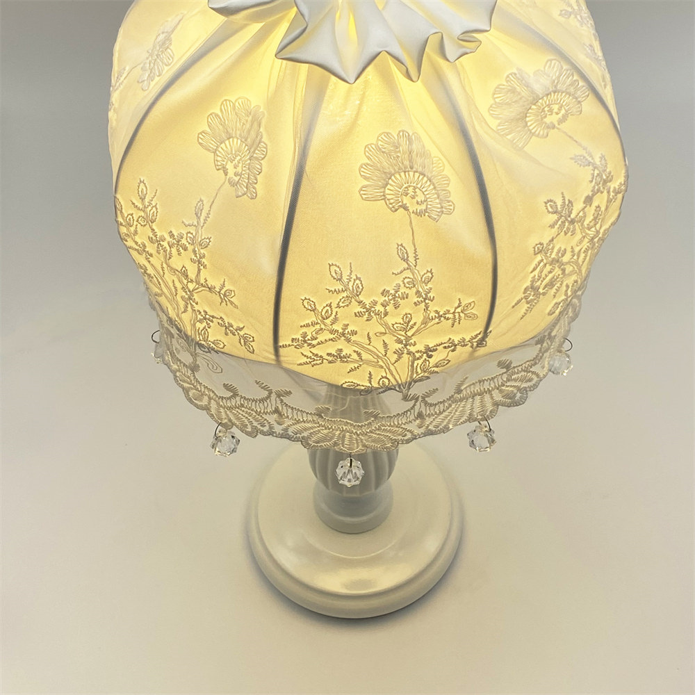 Hotel Bedside Fabric Table Lamp