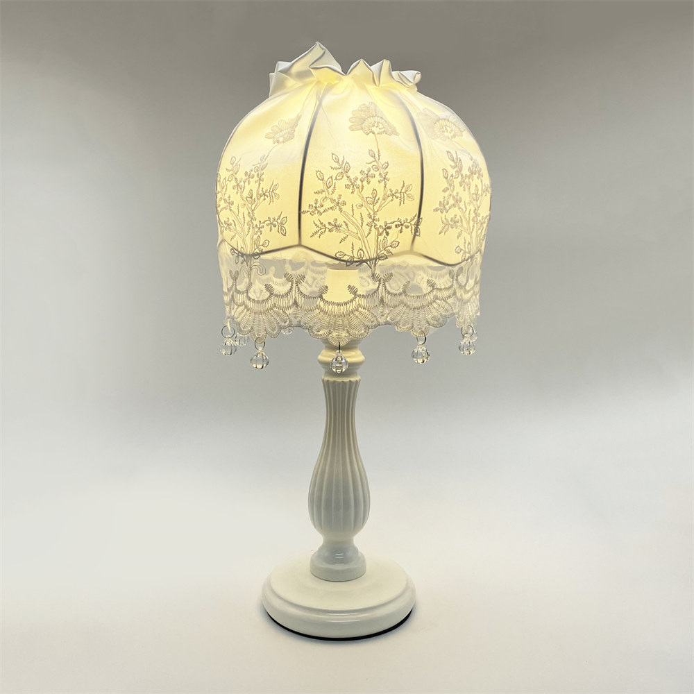 Hotel Bedside Fabric Table Lamp