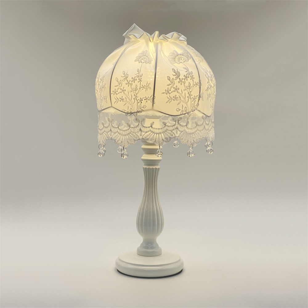 Hotel Bedside Fabric Table Lamp